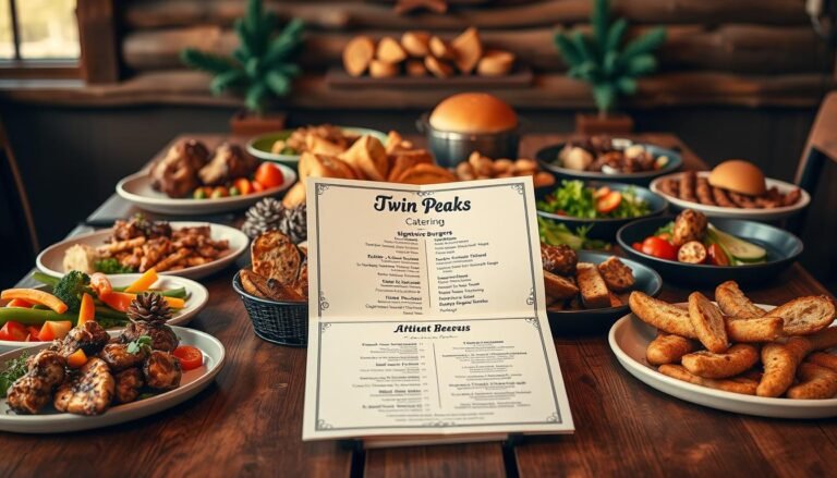 Twin Peaks Catering Menu