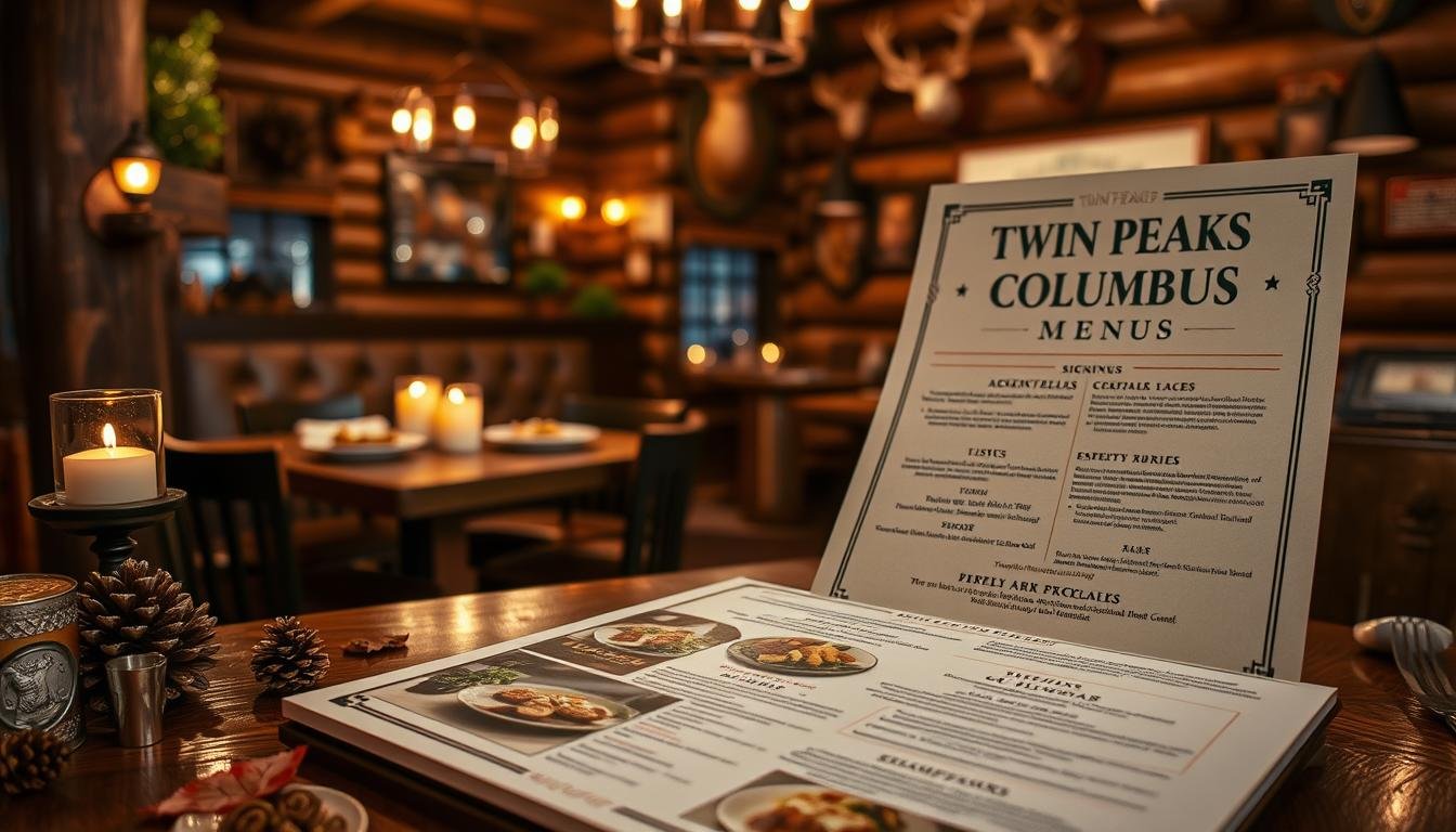 Twin Peaks Columbus Menu