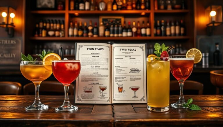 Twin Peaks Drink Menu