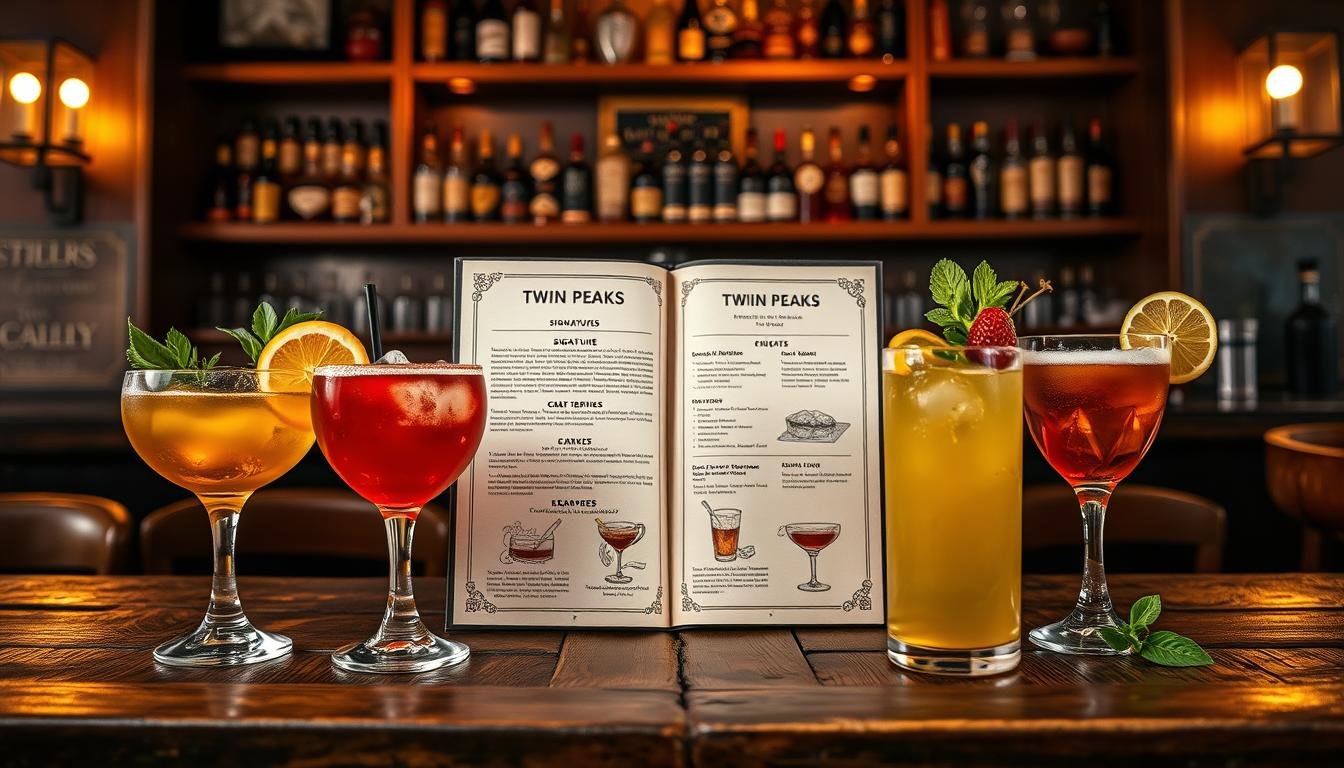 Twin Peaks Drink Menu