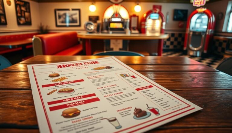 Twin Peaks Hoover Menu