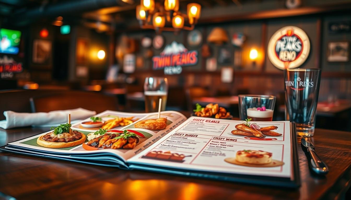 Twin Peaks Reno Menu